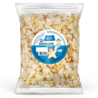 Повітряні зерна кукурудзи в поліпропіленовому пакеті 30г