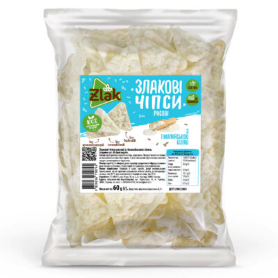Злакові чіпси рисові 60г